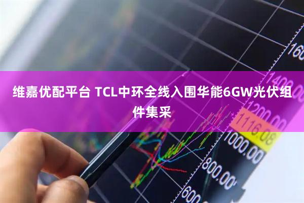 维嘉优配平台 TCL中环全线入围华能6GW光伏组件集采